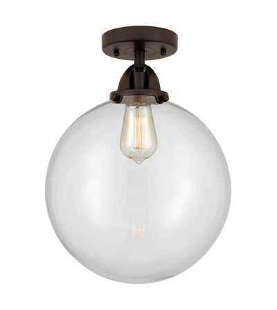 Nouveau Semi-Flush Mount Brushed Nickel