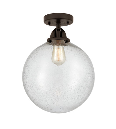 Nouveau Semi-Flush Mount Brushed Nickel
