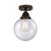 Nouveau Semi-Flush Mount Brushed Nickel