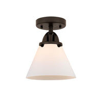 Nouveau Semi-Flush Mount Brushed Nickel