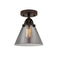 Nouveau Semi-Flush Mount Brushed Nickel
