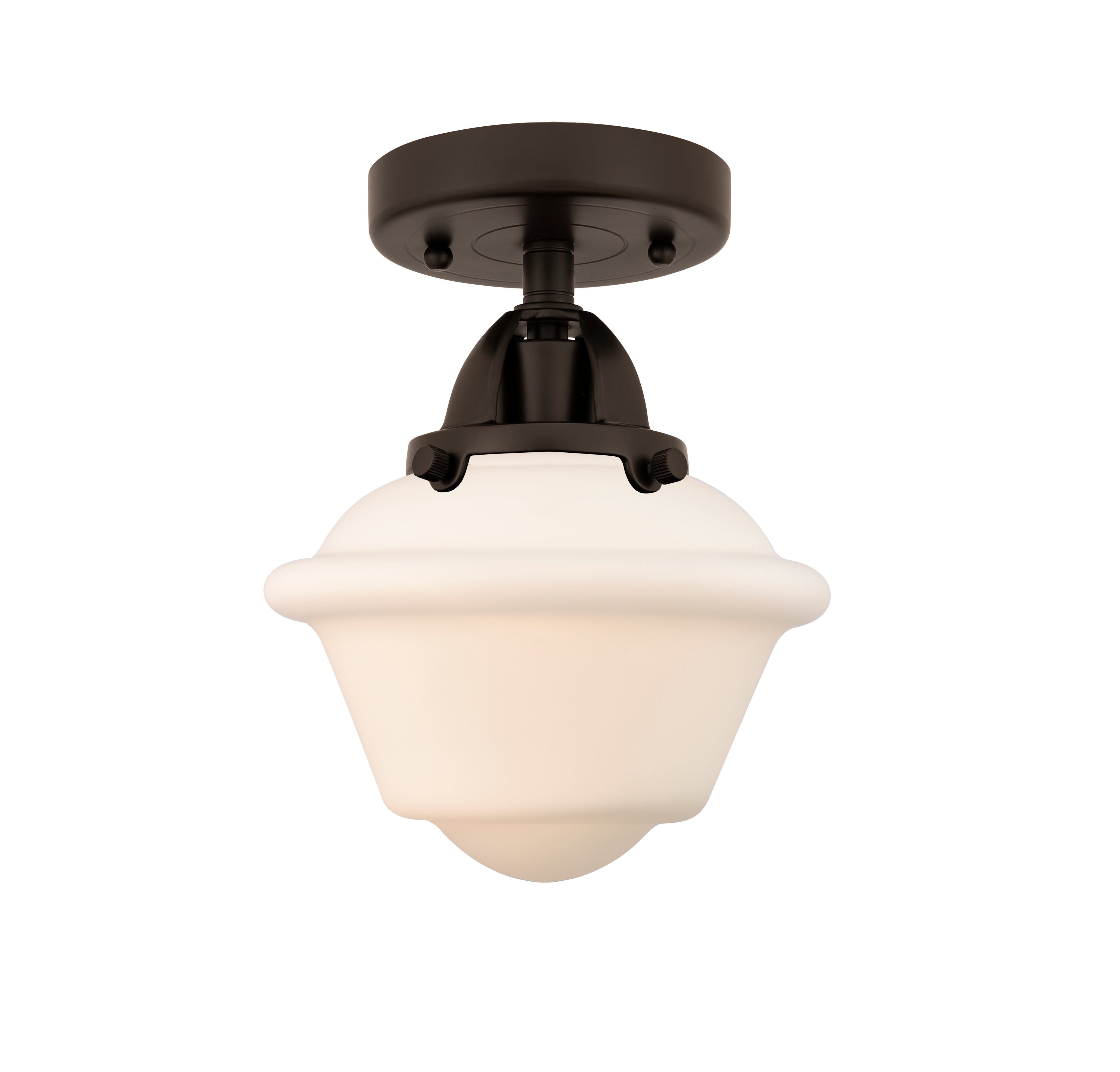 Nouveau Semi-Flush Mount Brushed Nickel