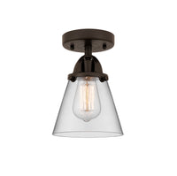 Nouveau Semi-Flush Mount Brushed Nickel