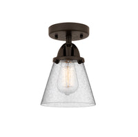 Nouveau Semi-Flush Mount Brushed Nickel