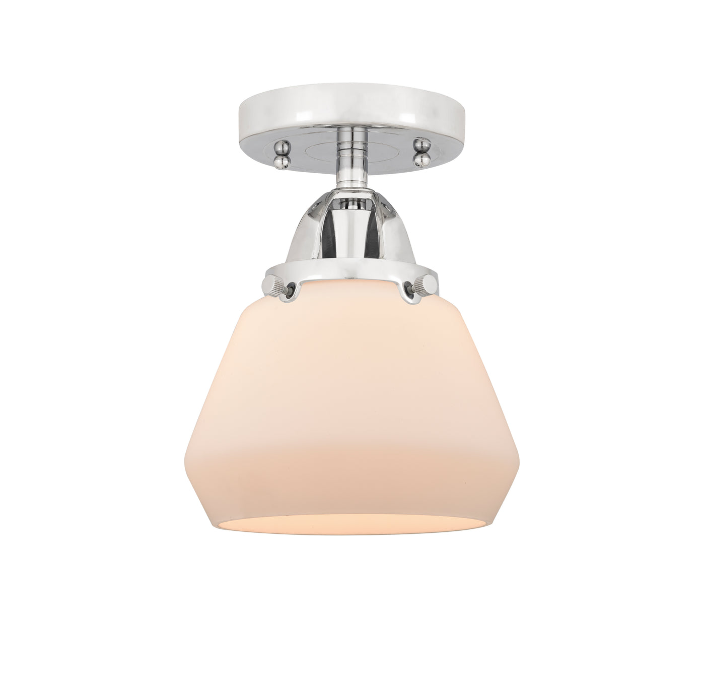 Nouveau Semi-Flush Mount Brushed Nickel
