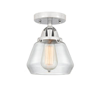 Nouveau Semi-Flush Mount Brushed Nickel