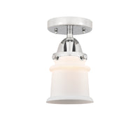 Nouveau Semi-Flush Mount Brushed Satin Nickel