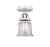Nouveau Semi-Flush Mount Brushed Satin Nickel