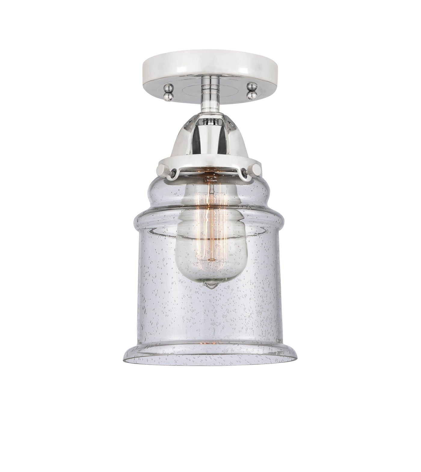 Nouveau Semi-Flush Mount Brushed Nickel