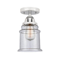 Nouveau Semi-Flush Mount Brushed Nickel