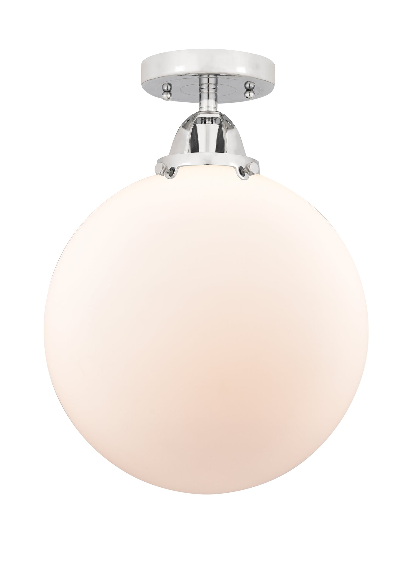 Nouveau Semi-Flush Mount Brushed Nickel