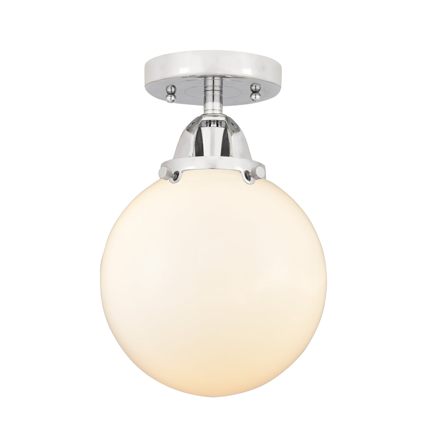 Nouveau Semi-Flush Mount Brushed Nickel