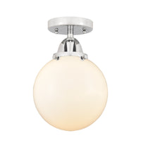 Nouveau Semi-Flush Mount Brushed Nickel