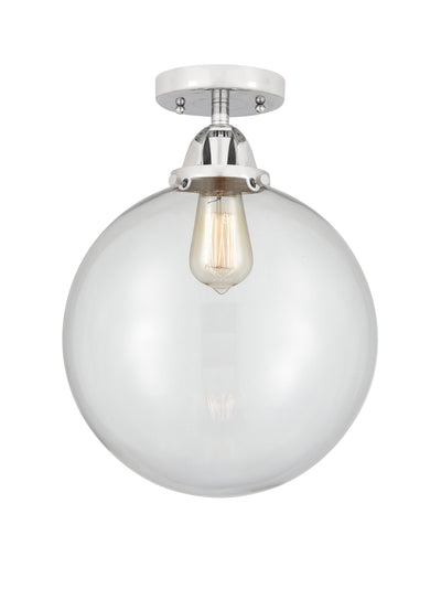 Nouveau Semi-Flush Mount Brushed Nickel