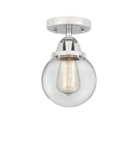 Nouveau Semi-Flush Mount Brushed Nickel