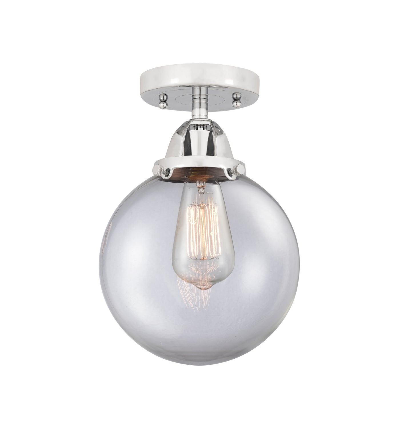 Nouveau Semi-Flush Mount Brushed Nickel