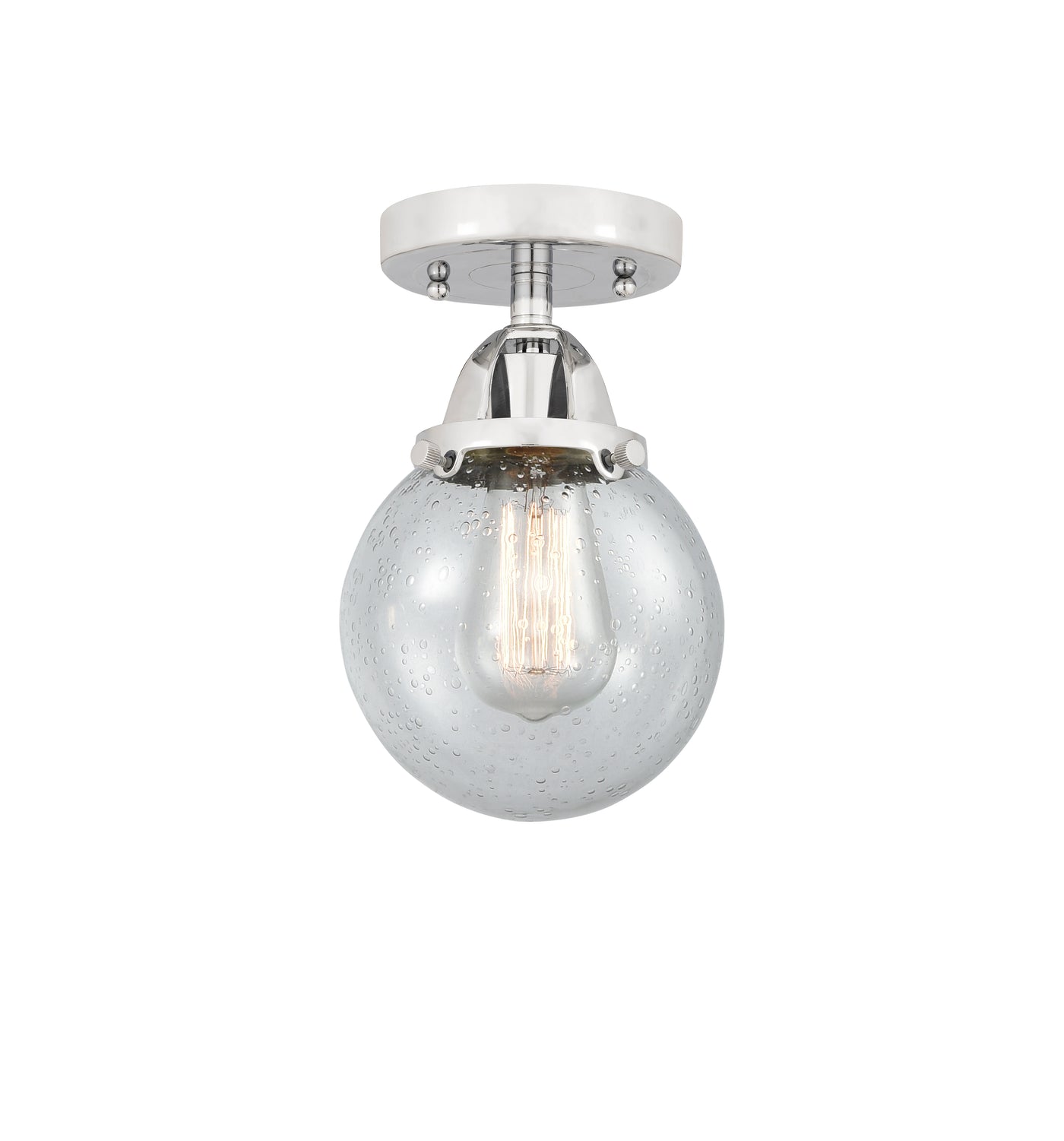 Nouveau Semi-Flush Mount Brushed Nickel