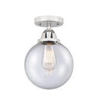 Nouveau Semi-Flush Mount Brushed Nickel
