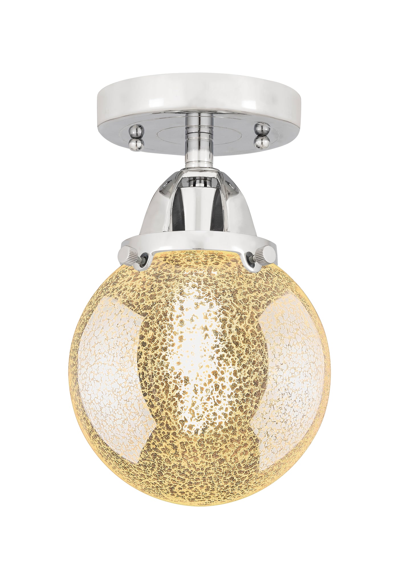 Nouveau Semi-Flush Mount Brushed Nickel