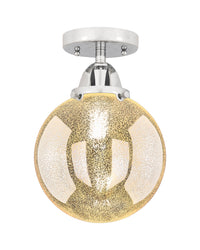 Nouveau Semi-Flush Mount Brushed Nickel