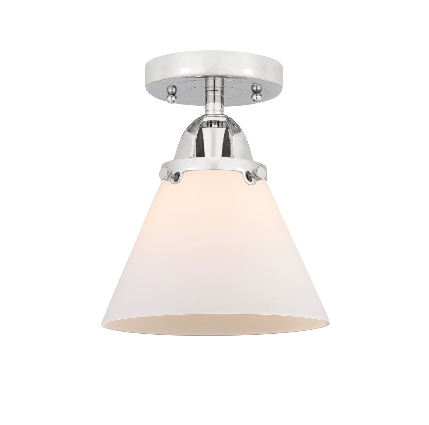 Nouveau Semi-Flush Mount Brushed Nickel