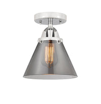 Nouveau Semi-Flush Mount Brushed Nickel