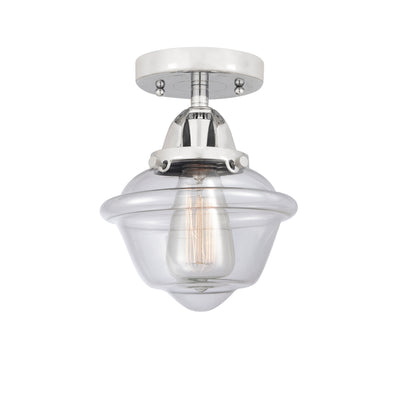 Nouveau Semi-Flush Mount Brushed Nickel