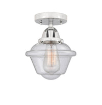 Nouveau Semi-Flush Mount Brushed Nickel