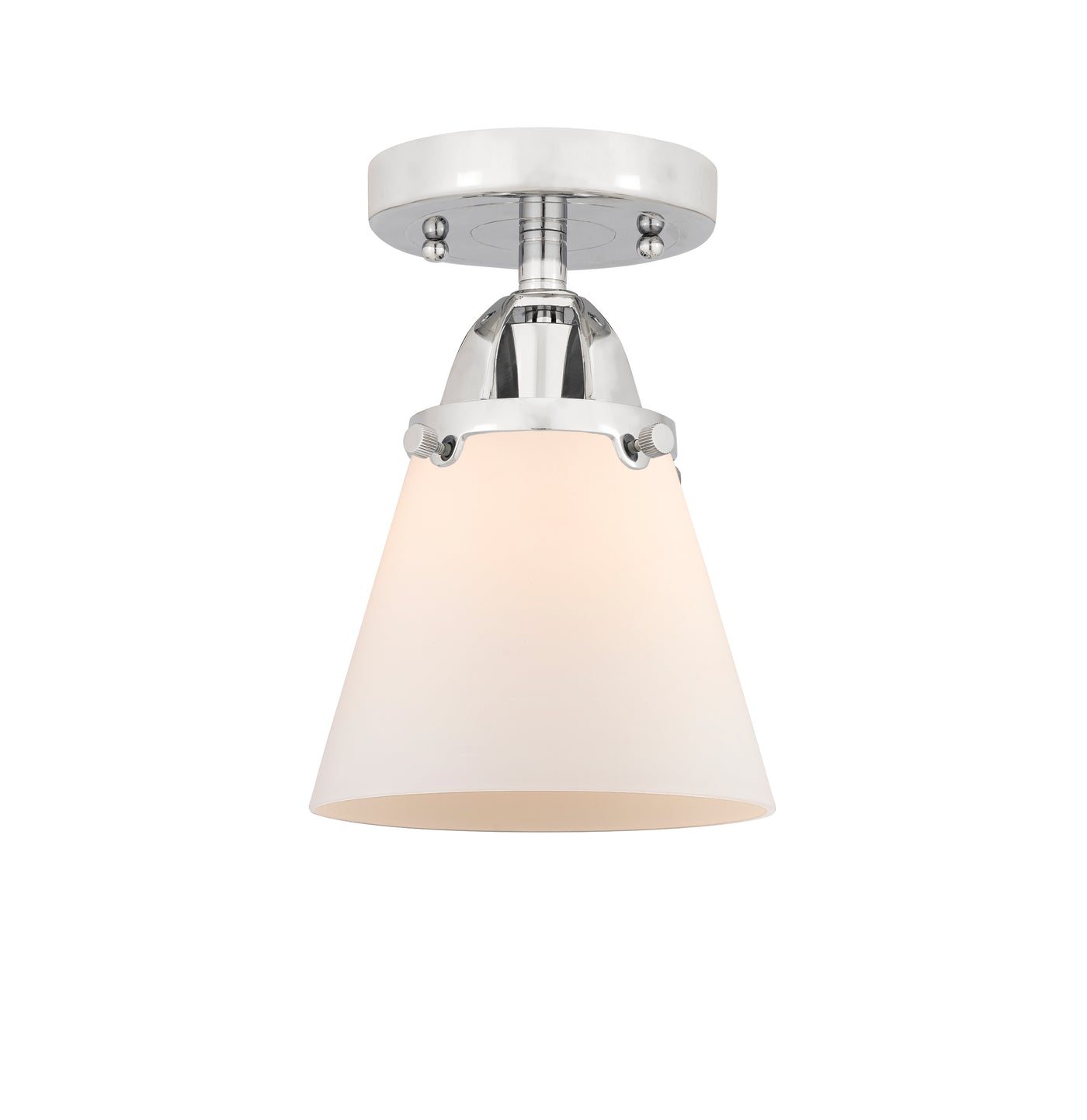 Nouveau Semi-Flush Mount Brushed Nickel