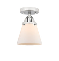 Nouveau Semi-Flush Mount Brushed Nickel