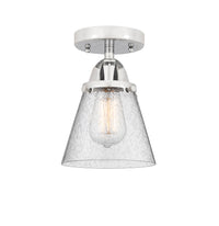 Nouveau Semi-Flush Mount Brushed Nickel