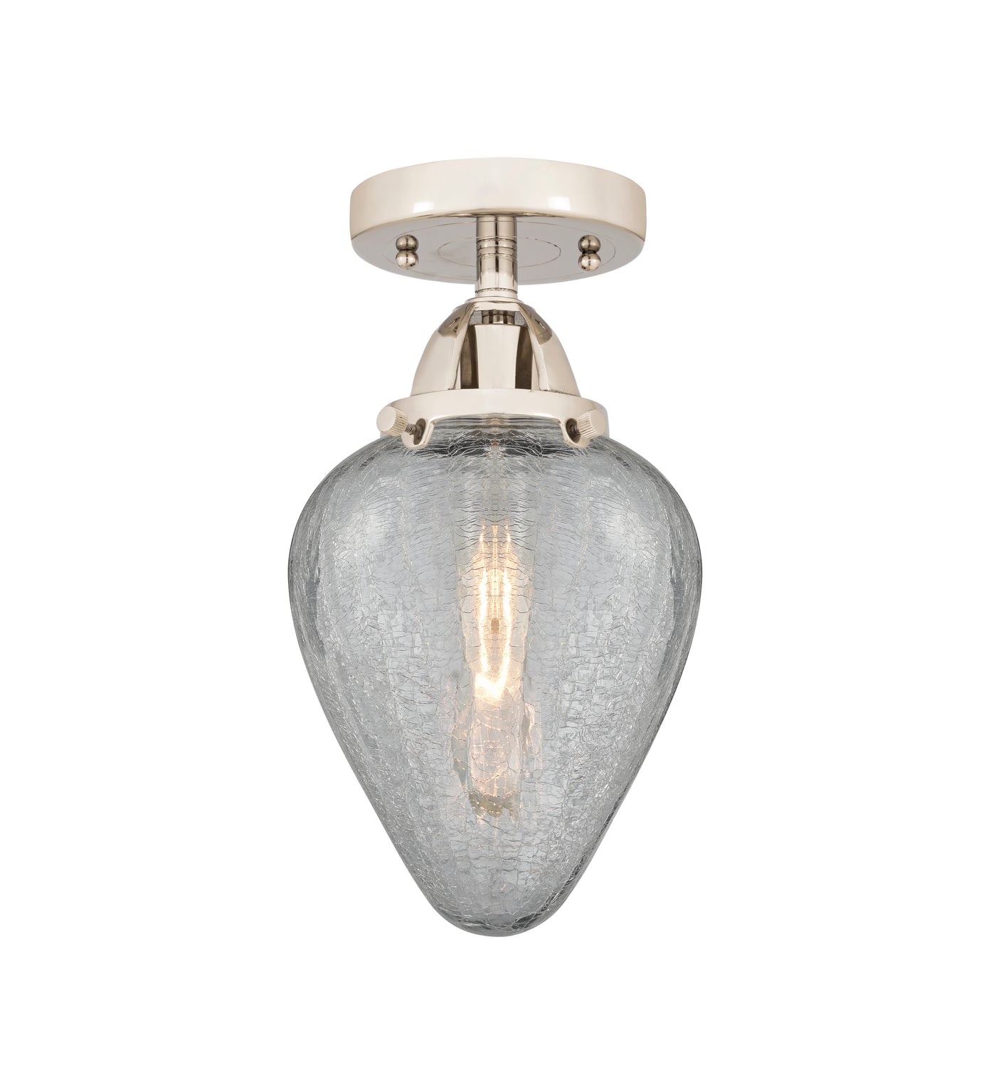 Nouveau Semi-Flush Mount Brushed Nickel