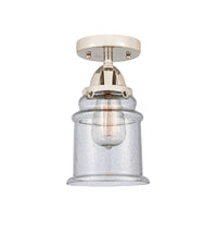 Nouveau Semi-Flush Mount Brushed Nickel