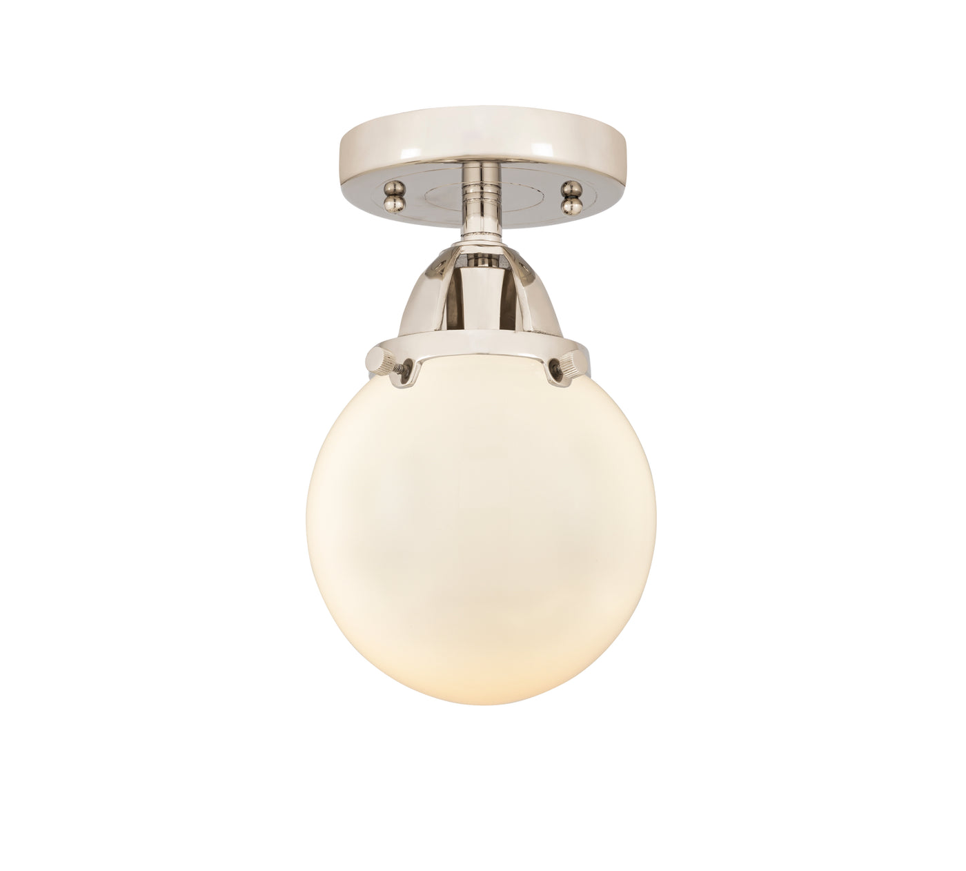 Nouveau Semi-Flush Mount Brushed Nickel