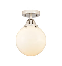 Nouveau Semi-Flush Mount Brushed Nickel