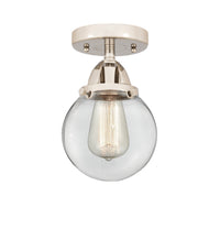 Nouveau Semi-Flush Mount Brushed Nickel