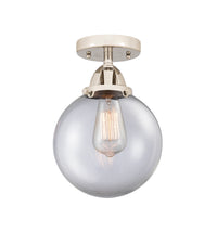 Nouveau Semi-Flush Mount Brushed Nickel