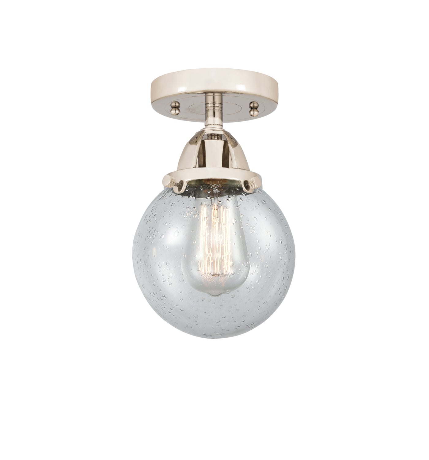 Nouveau Semi-Flush Mount Brushed Nickel