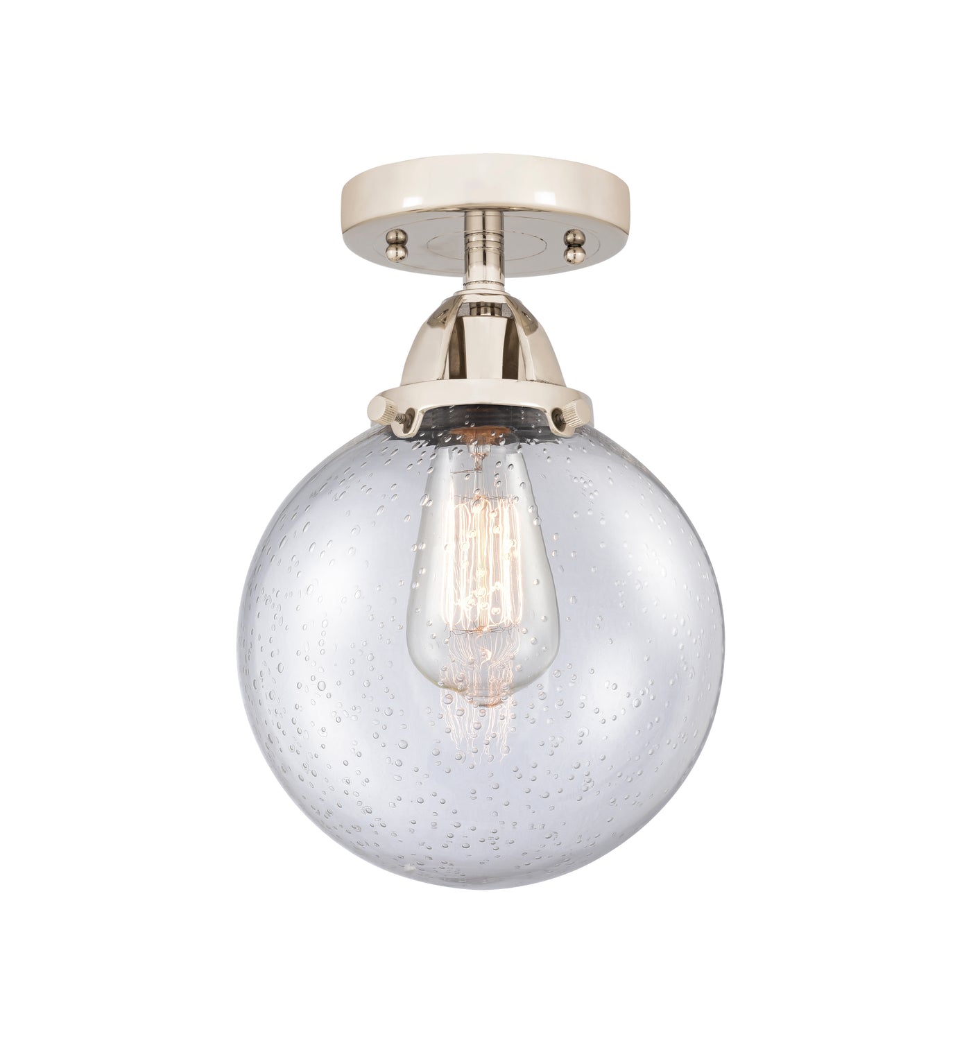 Nouveau Semi-Flush Mount Brushed Nickel