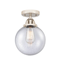 Nouveau Semi-Flush Mount Brushed Nickel