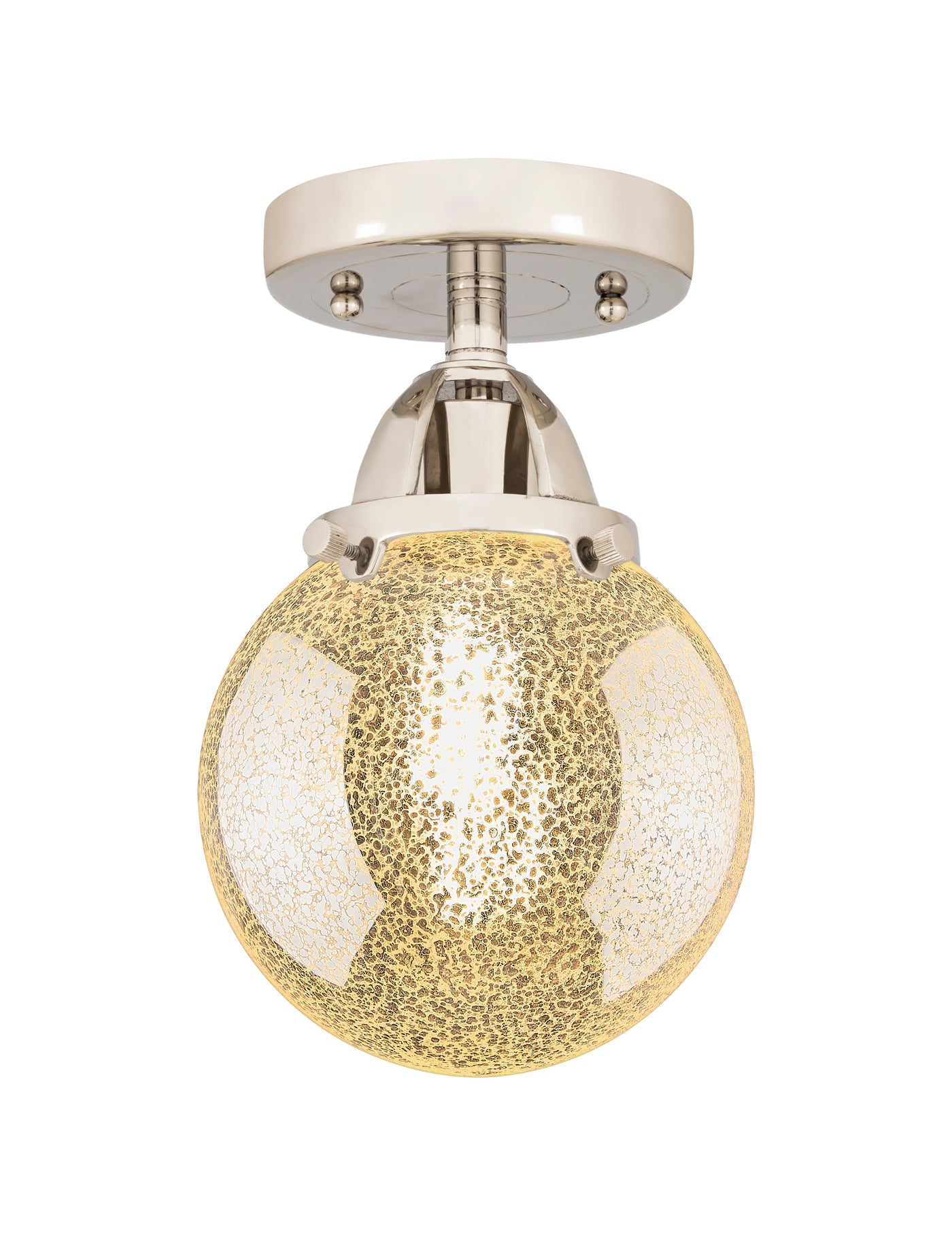Nouveau Semi-Flush Mount Brushed Nickel
