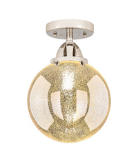 Nouveau Semi-Flush Mount Brushed Nickel