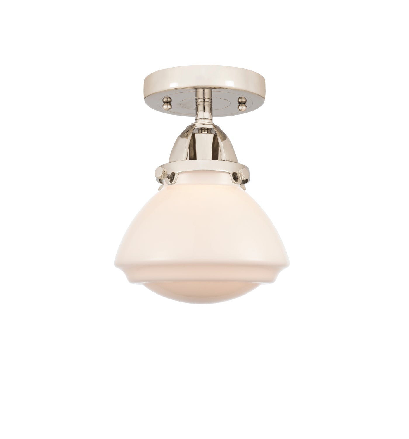 Nouveau Semi-Flush Mount Brushed Nickel