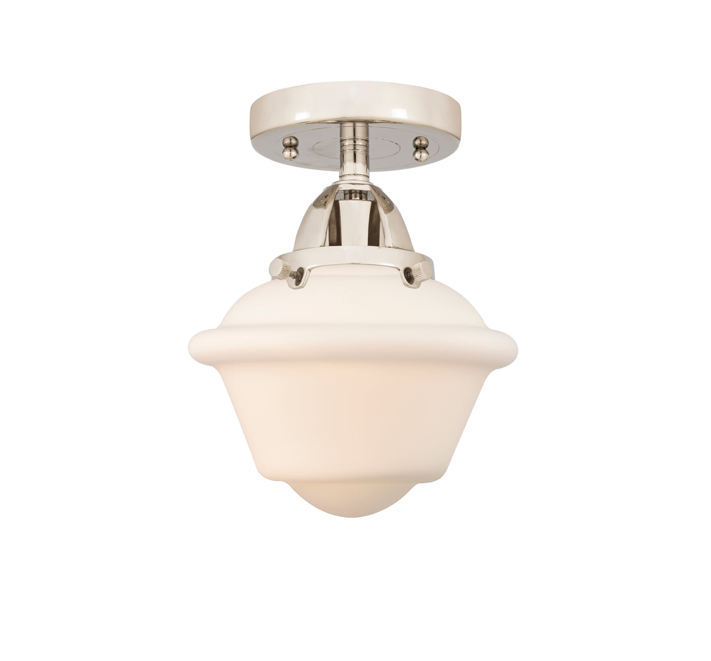 Nouveau Semi-Flush Mount Brushed Nickel