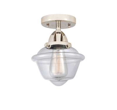Nouveau Semi-Flush Mount Brushed Nickel
