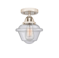 Nouveau Semi-Flush Mount Brushed Nickel