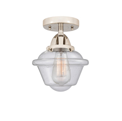 Nouveau Semi-Flush Mount Brushed Nickel