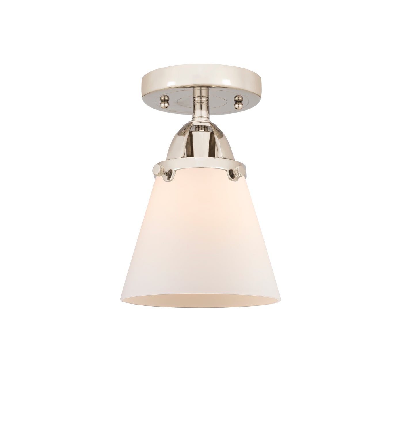 Nouveau Semi-Flush Mount Brushed Nickel