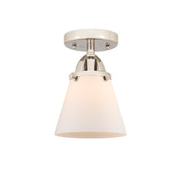 Nouveau Semi-Flush Mount Brushed Nickel