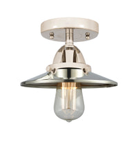 Nouveau Semi-Flush Mount 2 Cast Brass